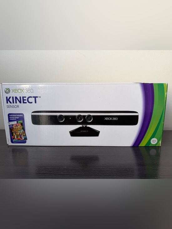 Microsoft Other - Xbox 360 Kinect Sensor Model 1414 Motion Camera Black Tested Working